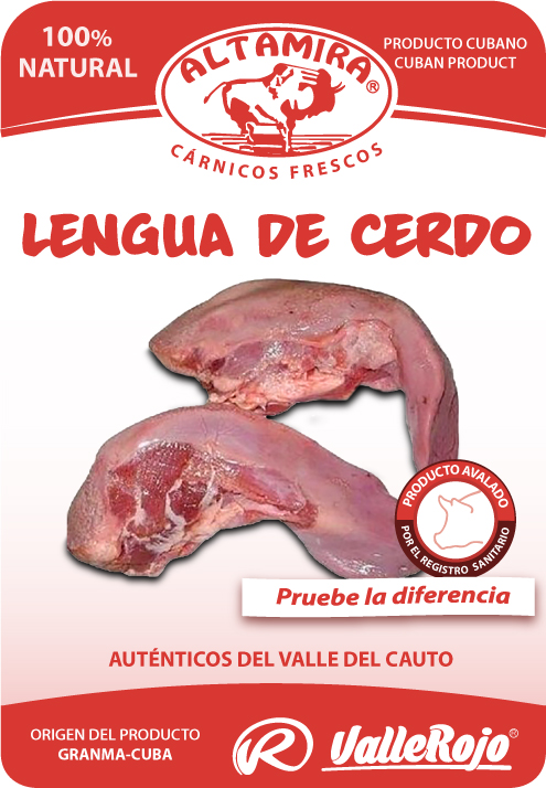 Lengua Cerdo  paquete 400 - 500g