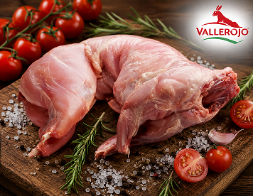 Conejo entero pieza 1,70 - 1,75 Kg