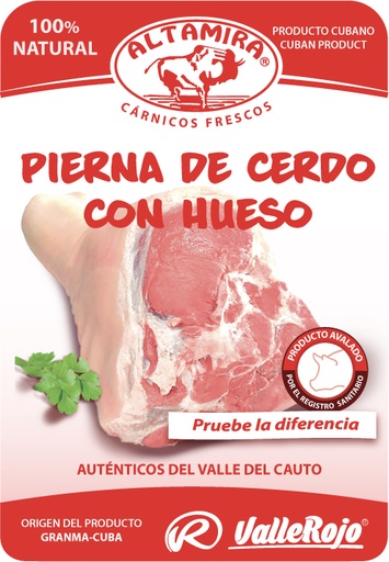 Pierna de Cerdo Con Hueso (paquete 8.0 - 8.5 Kg) 